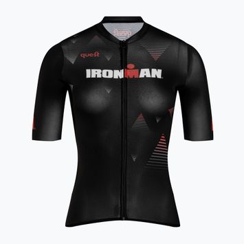 Quest Race Line France Iron Man women's cycling jersey black