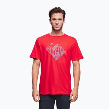 Alpinus Skilbrum men's t-shirt red