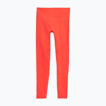 Women's leggings 4F red 4FSS23TFTIF053-62N