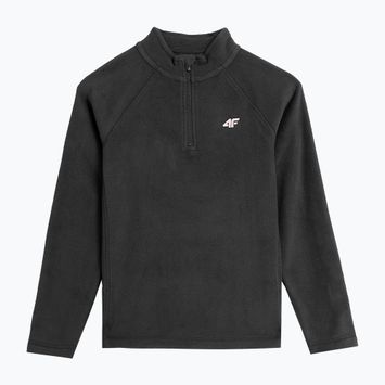 Children's sweatshirt 4F F033 deep black