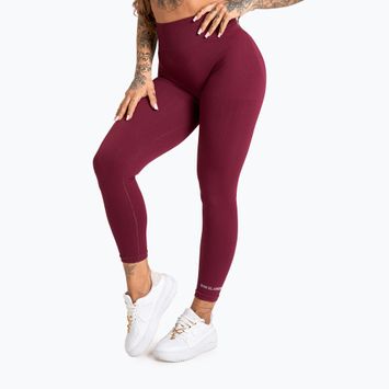 Women's training leggings Gym Glamour Push Up 2.0 merlot