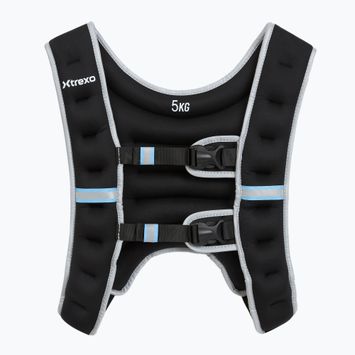 XTREXO 5kg weight training waistcoat black WV-05