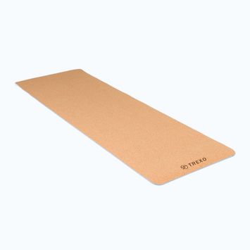XTREXO Yoga mat TPE cork 6 mm blue YM-C01N