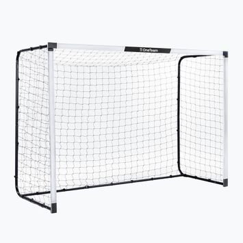 OneTeam One Square football goal 300 x 200 cm galvanised steel white/black