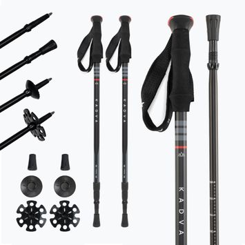 KADVA Sajama adjustable trekking poles red