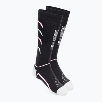 Women's ski socks KADVA Woolan W black