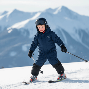 Children's ski suit KADVA Kiko navy blue