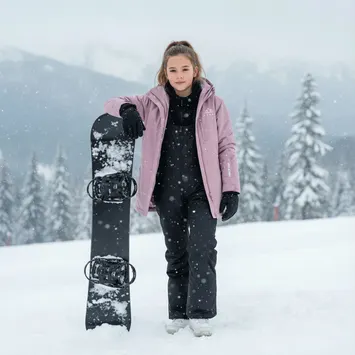 KADVA Skiro Pants Jr children's ski trousers black