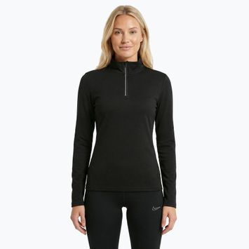 Women's thermal sweatshirt WOOLCANO Merino TOP0545 black