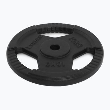 Cast iron weight XTREXO TRX-ICP010 10 kg chrome