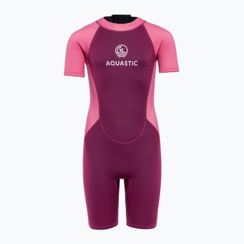 Children's swimming foam AQUASTIC Wavey Jrg 2 mm pink