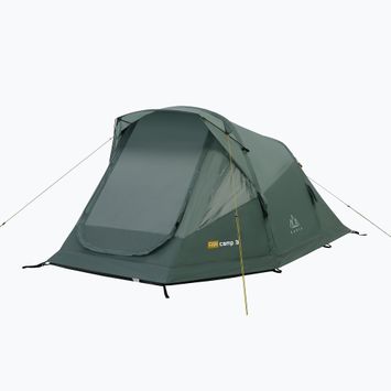 3-person inflatable camping tent KADVA AIRcamp 3 green