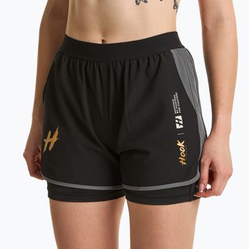 Women's training shorts HOOK FIGHTING Base black