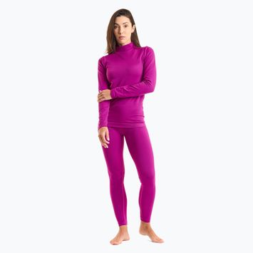Women's thermal underwear set KADVA Glacier W Set seamless fuchsia