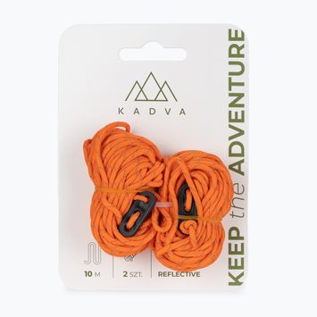 KADVA Snuro Cord 2 pcs. 10 m orange