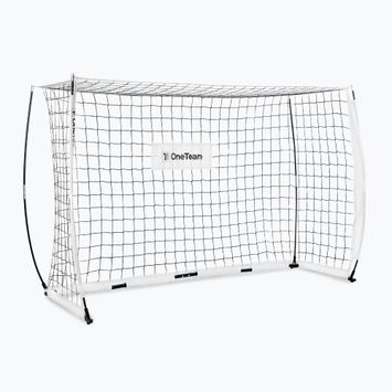 OneTeam Flex Square football goal 240 x 150 cm white