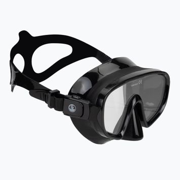 AQUASTIC Cove snorkelling mask black