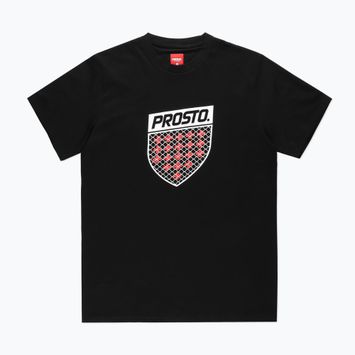 PROSTO Tripad black men's t-shirt