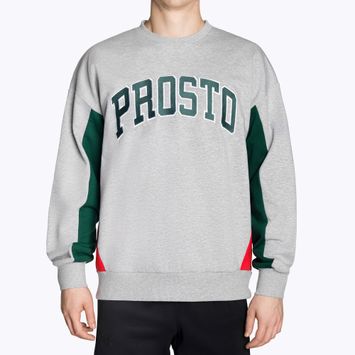 Men's PROSTO Crewneck Sweatshirt Splork gray