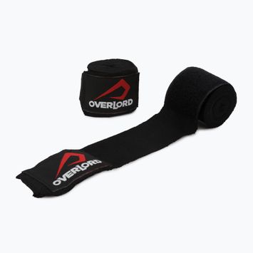Overlord elastic boxing bandages black 200001-BK/350