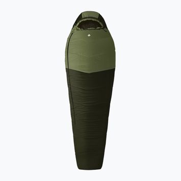 Alpinus Ultralight 1000 sleeping bag right green