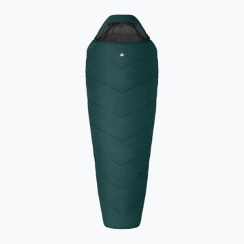 Alpinus Fiber Pro 800 sleeping bag right green