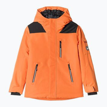 Children's snowboard jacket 4F M538 orange