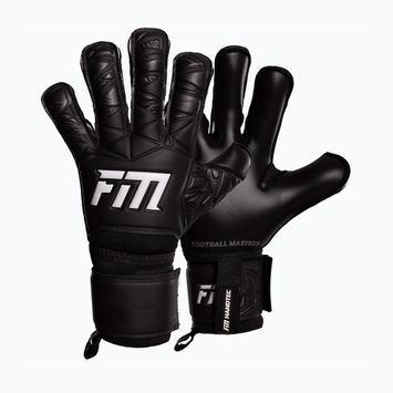 Football Masters Invictus X RF goalkeeping gloves black