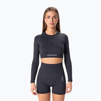 Women's training longsleeve Carpatree Allure Seamless titanium grey