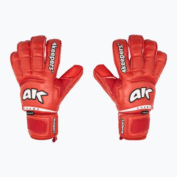 4Keepers Champ Colour Red VI goalkeeper gloves red