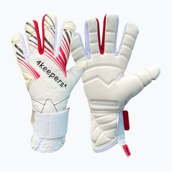 4keepers Soft Opal NC Jr children's goalkeeper gloves white