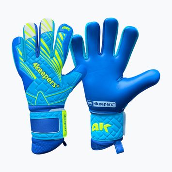 4keepers Soft Azur NC goalkeeper gloves blue