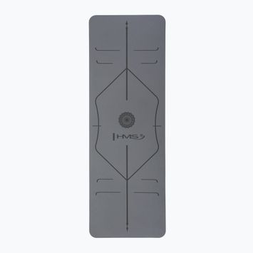 Yoga mat HMS YM10 gray