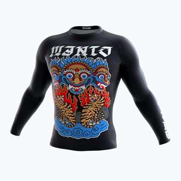 MANTO Tigers LS men's Rashguard black MNR873