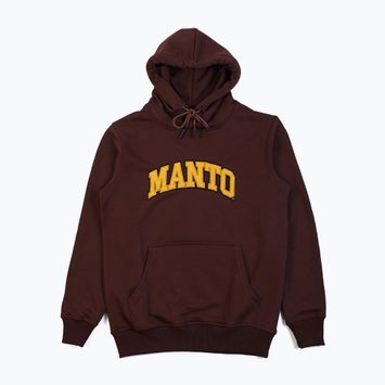 MANTO men's Varsity sweatshirt brown