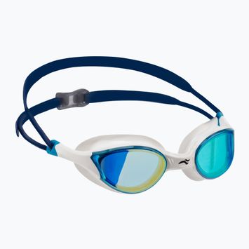 AQUA-SPEED Vortex Mirror swimming goggles white/blue 8882-51