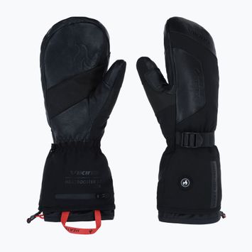Ski gloves Viking Heatbooster 2.0 Gore-Tex Mitten black