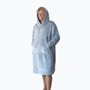 Glovii GU1G grey heated poncho with USB connection