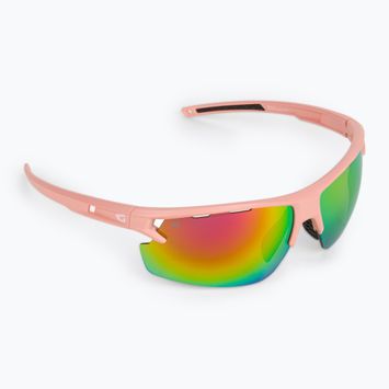 GOG cycling glasses Ether matt dusty pink/black/polychromatic pink E589-3