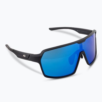 GOG Kronos matt black/polychromatic white-blue sunglasses