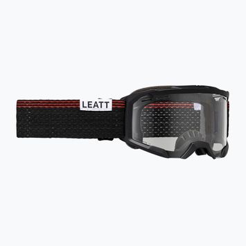 Leatt Velocity 4.0 MTB X-Flow black/clear cycling goggles
