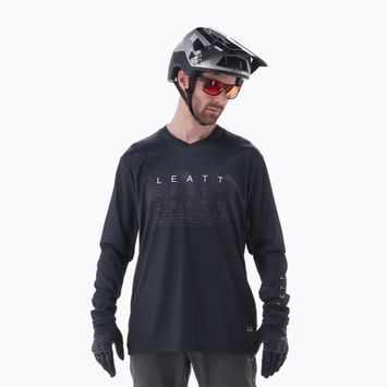 Men's Leatt MTB Gravity 3.0 cycling longsleeve black