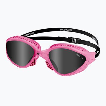 Swimming goggles BuddySwim Ozean pink/black/smoke