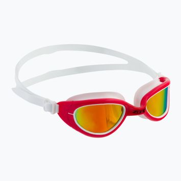 ZONE3 Attack red/white swim goggles SA18GOGAT108