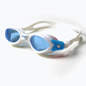 Swimming goggles ZONE3 Apollo Swim white/blue/tinted blue