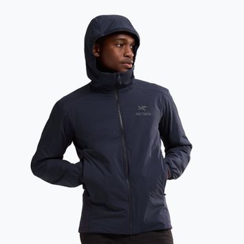 Men's Arc'teryx Atom Hoody insulated jacket black sapphire