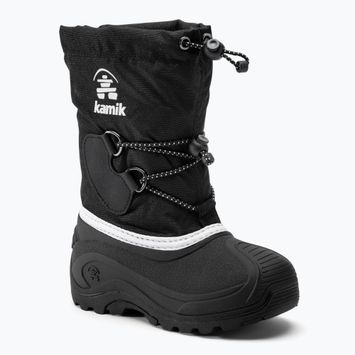 Kamik Southpole4 black/white children's trekking boots