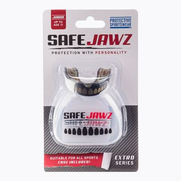 SAFEJAWZ Extro Series children's jaw protector black SJGOLDJ