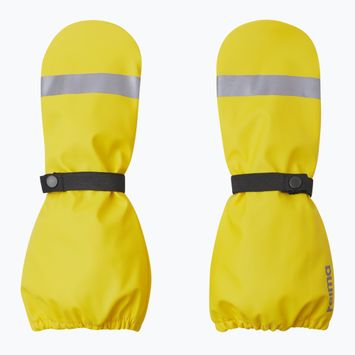 Reima Kura children's rain gloves yellow