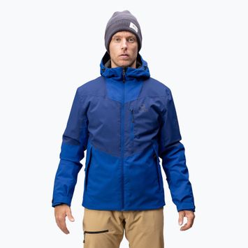 Men's ski jacket Halti Wedeln DX surf the web blue